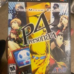 Shin Megami Tensei: Persona 4 on PS2 sealed