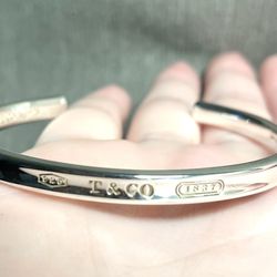 Tiffany & Co. 1837 narrow cuff bracelet