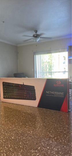 ⌨️ Redragon Netherbane Gaming Keyboard | RGB Backlit | Full-Size Wired Keyboard