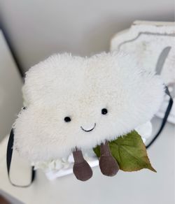 Jellycat Amuseables Cloud Bag Crossbody Purse! Sold out!