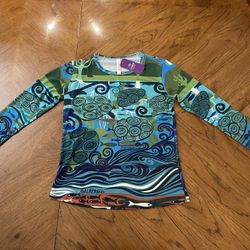 Beautiful New Women’s Soft Szimon Pa Barragan Galapagos Shirt - Medium