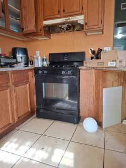 Refrigerator and stove