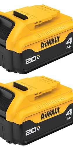 2.  - Brand New Dewalt 20v batteries 4.0