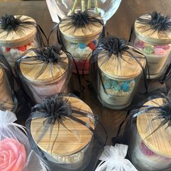 Soy wax scented candles