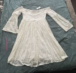 Torrid Size 1 White Dress