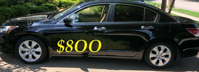 ✅💲8OO URGENT I sell my family car is my 2OO9 Honda Accord Sport V6 TUNNING EX-L Comfortable fully loaded.Clean tittle!✅