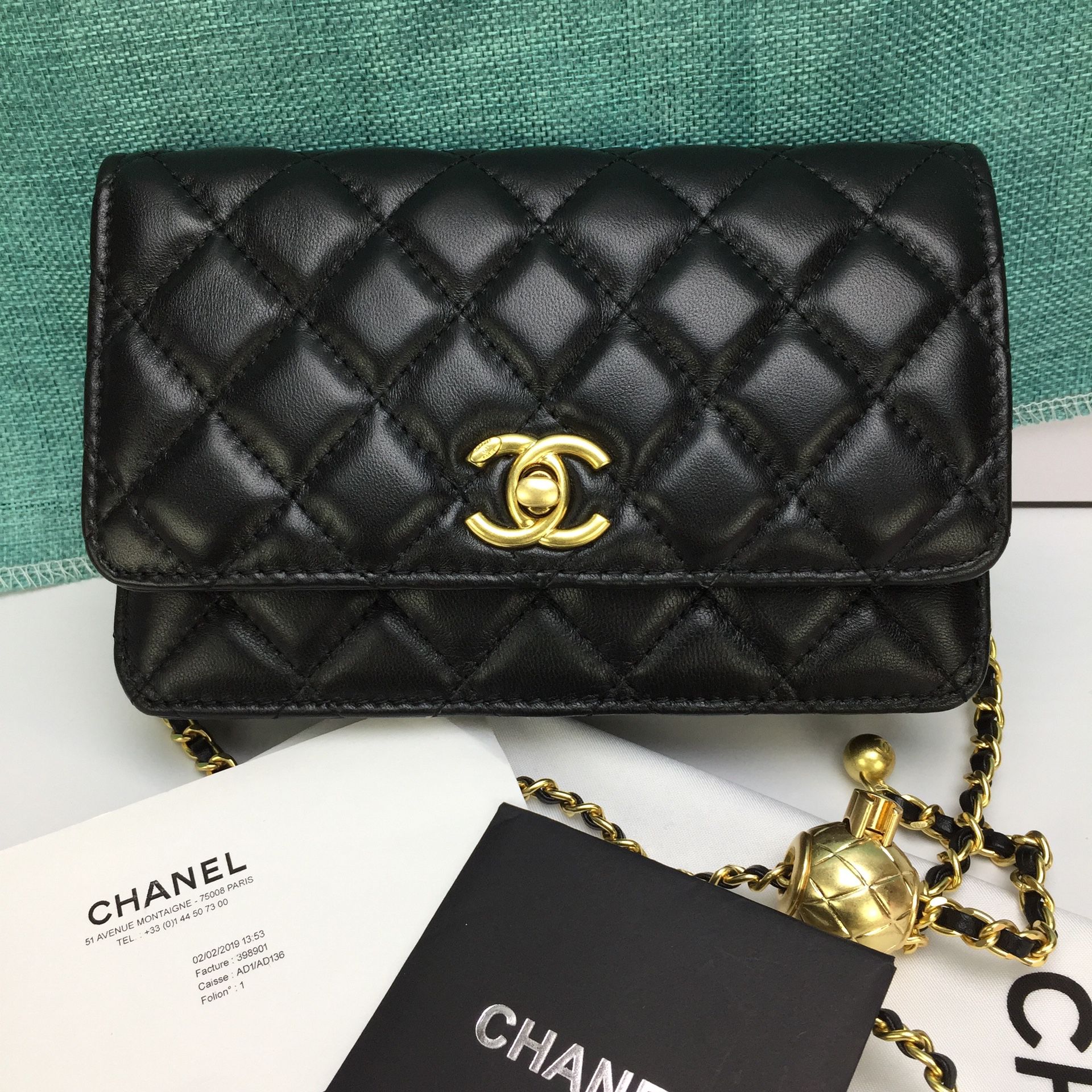 pre owned chanel wallet authentic