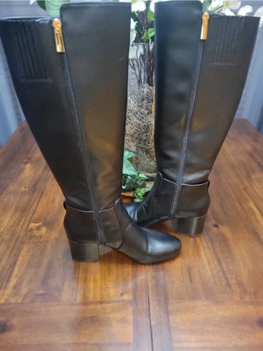 Michael Kors Carmen Faux Riding Boots 