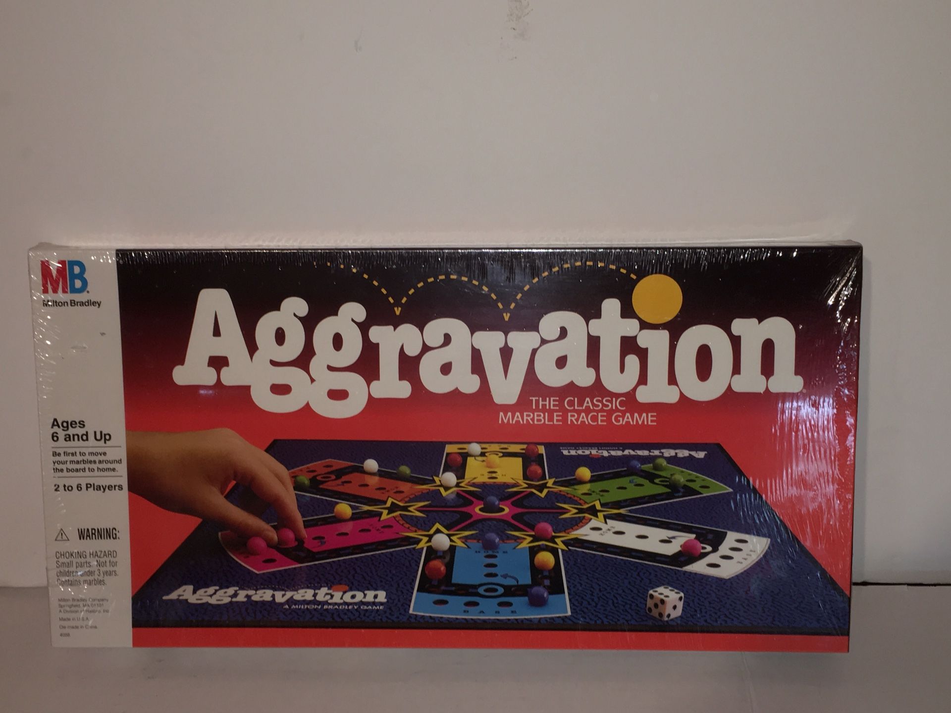 Milton Bradley AGGRAVATION Vintage Board Game STILL FACTORY SEALED!
