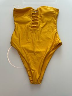 One piece bathing suit size medium