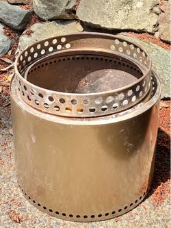 Solo Stove Bonfire 2.0 Metalic Bronze Wood Burning Fire
