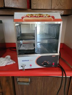 Cometcial hot dog warmer machine