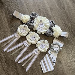  Mommy To Be Belt/ Maternity Sash/ Cinto De Maternidad/ Baby Shower Ideas/ Handmade/ Hecho A Mano