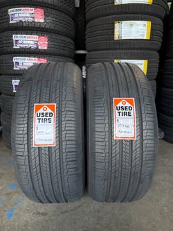 (2) 255/60/17 Hankook