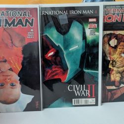International Ironman Comic Set 1-7