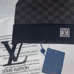 Louis  Vuitton Beanie (Black/Grey) 