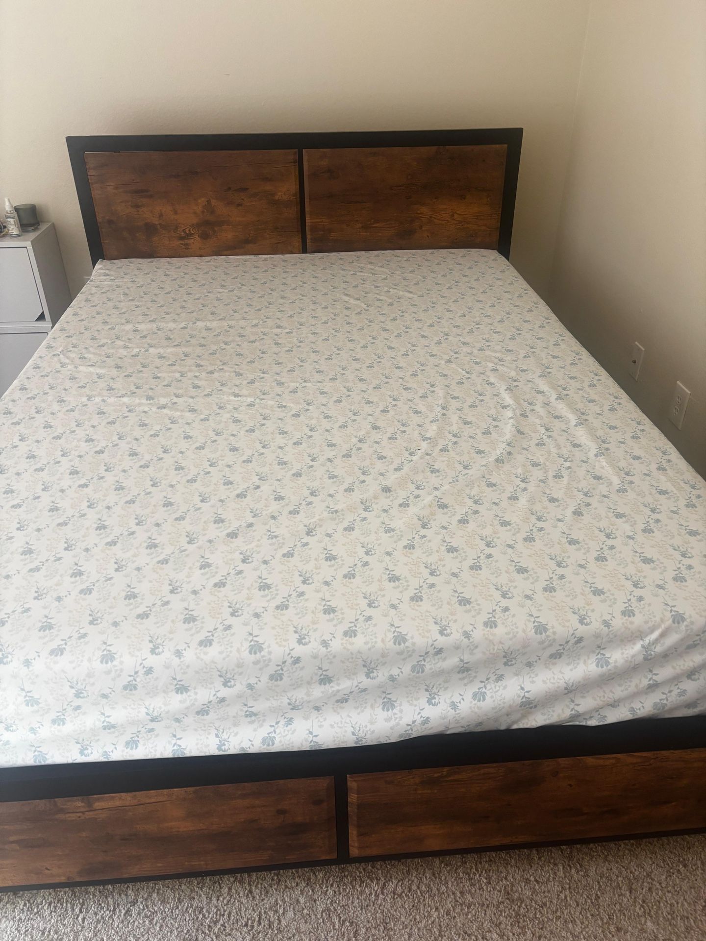 Queen Bed Frame And Mattress