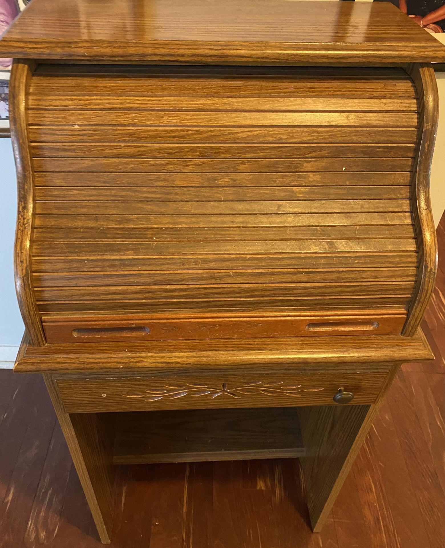 Antique Roll Top Desk