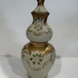 Antique Porcelain Double Perfume Bottle 