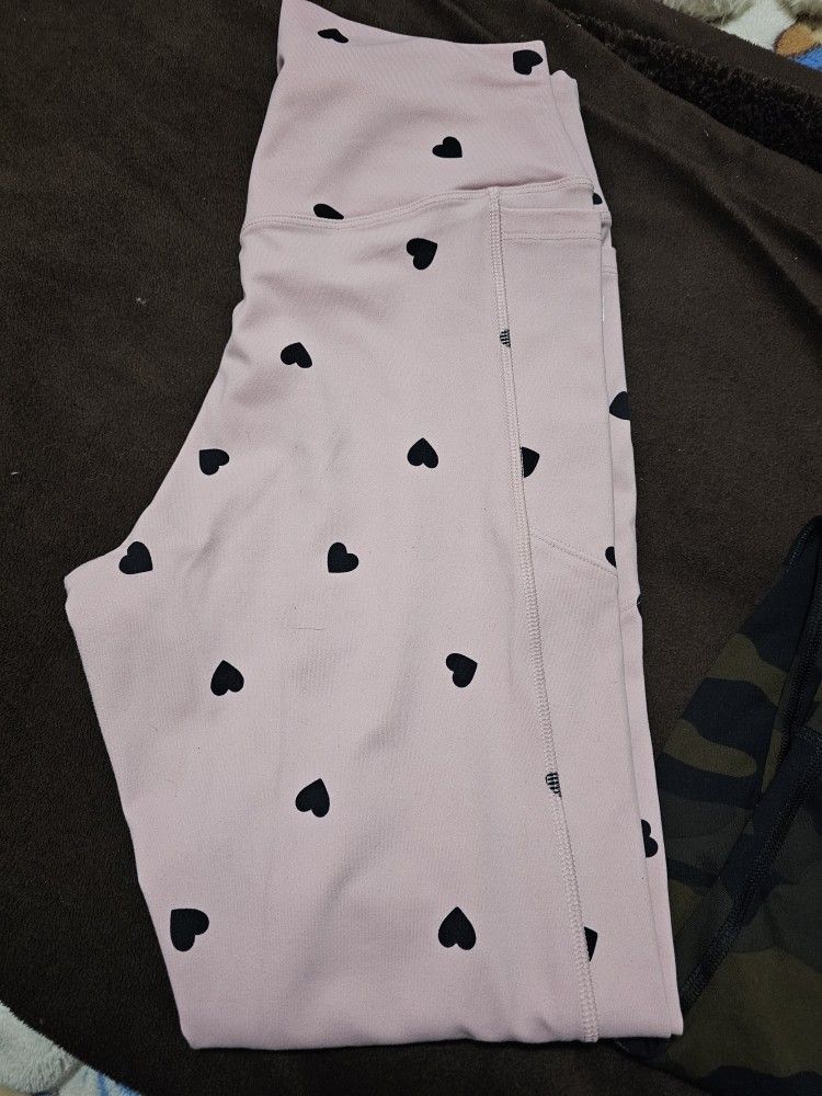Pink Leggings (Victoria Secret)