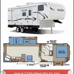 Fifth Wheel RV 