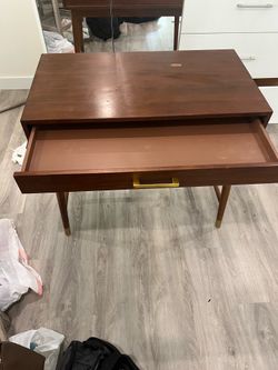 Brown desk