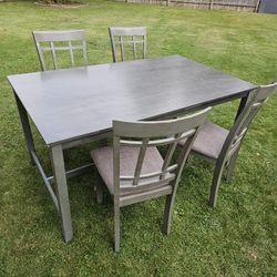 Dining Room Table With 4 Chairs 