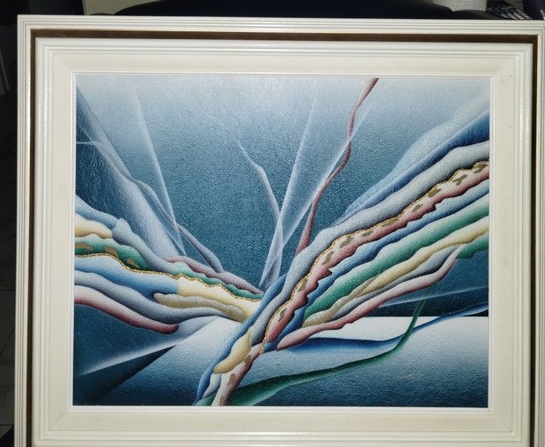 Signed Art Deco Oil Paintings (3)