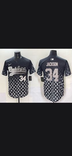 Oakland raider MLB style NFL jersey