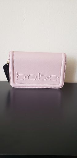 New Bebe Lila Flap Crossbody Bag Blush Color