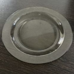 Black Tinted Ceramic Plate