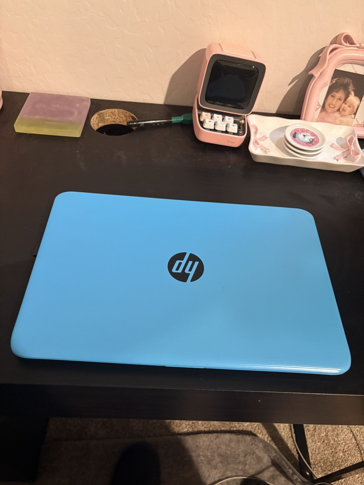 Blue HP Laptop