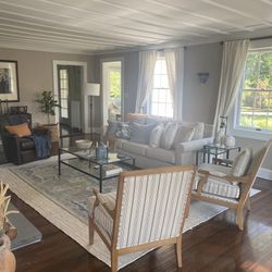 Pottery Barn Tanner Coffee Table And Nesting Tables