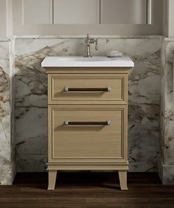 KOHLER Artifacts™ 24" bathroom vanity cabinet K-29469-WEK - Light Oak Retail $1569 NIB
