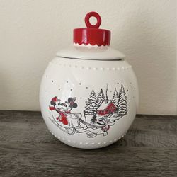 Mickey & Minnie Cookie Jar