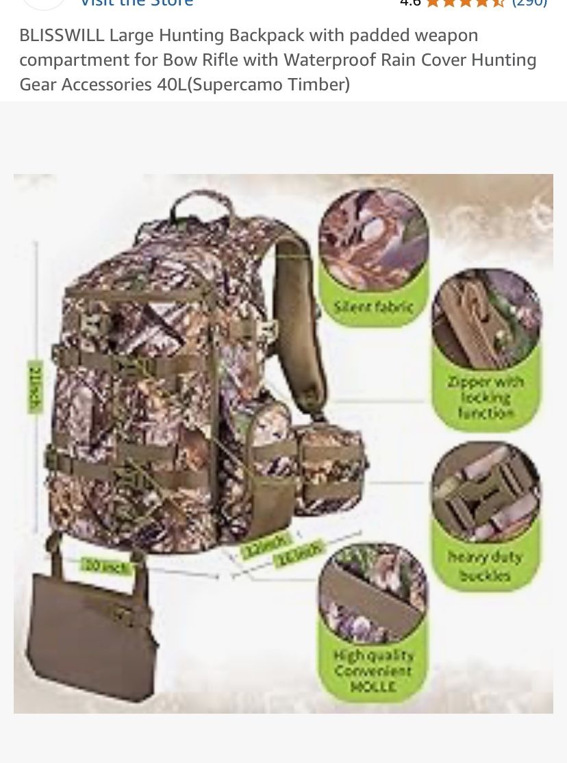 Blisswill Hunting Backpack
