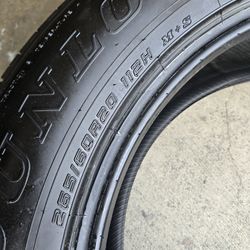 20” Tires Dunlop New