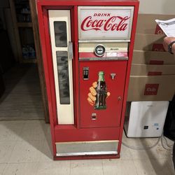 Side Door Coke Machine