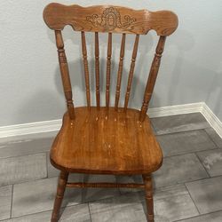 Wooden Chair Light Brown