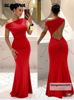 Red dress