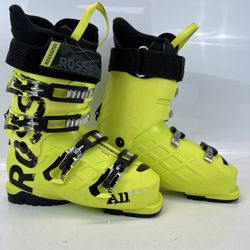 Rossignol Alltrack JR 80 Ski Boots Mondopoint 24.5 288mm Neon Yellow