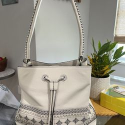 Creamy White Leather Bag