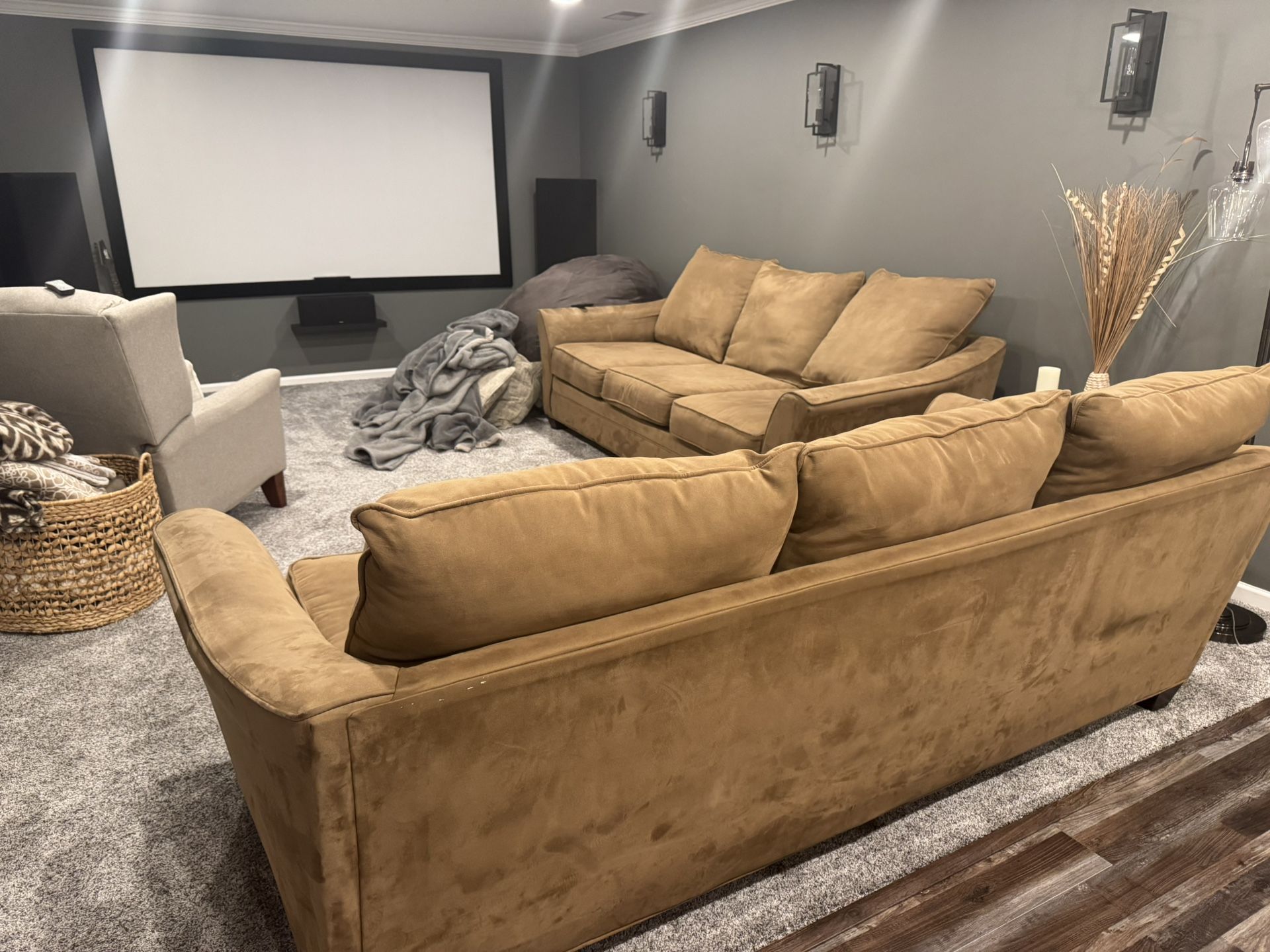 2 Over Sized Couches