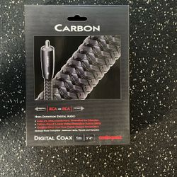 AudioQuest Carbon Coaxial digital audio cable (1 meter/3.3 feet)