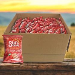 Full Vending Case (64 x 1.5 oz) Garden Salsa Sun Chips - New/Sealed - Best By 11/4