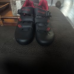 Black Vicogn Indoor Cycling Shoes