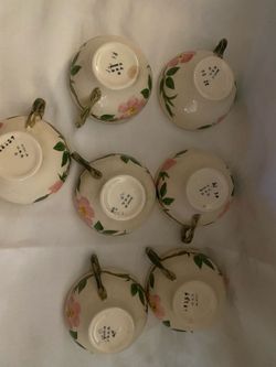 Vintage desert rose teacups $25 for all