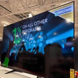 Brand New Hisense 65" QD6 Series QLED Fire TV Take Now With Down Pay Biweekly, Monthly