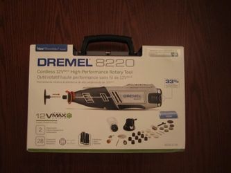 Dremel 8220 w/ Battery, Charger, Hard Travel Case