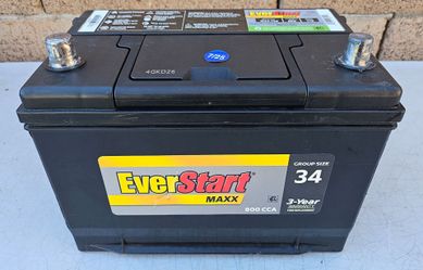 Car Battery Size 34